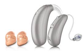 Aparelhos auditivos Argosy — modelos retroauricular e intracanal